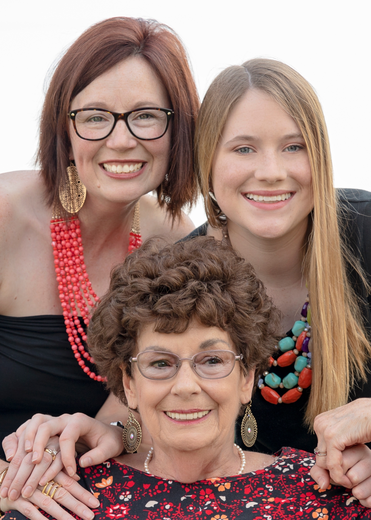 Three generation picture is a keepsake.  So glad we made this session happen!